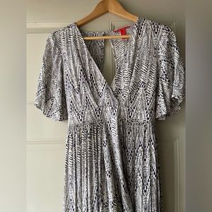 Chelsea & Violet split maxi romper dress